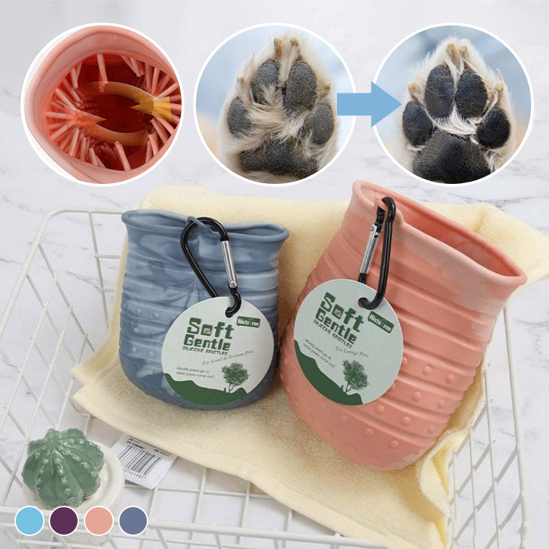 Frendorf | 2-in-1 tragbarer Hundepfoten-Reinigungsbecher
