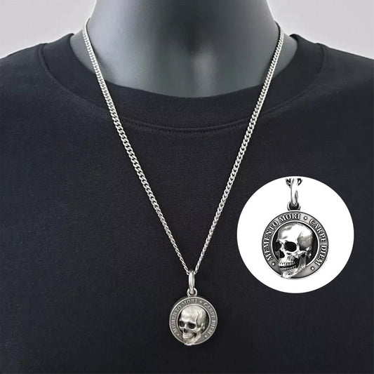 Frendorf | Memento Mori Totenkopf Anhänger