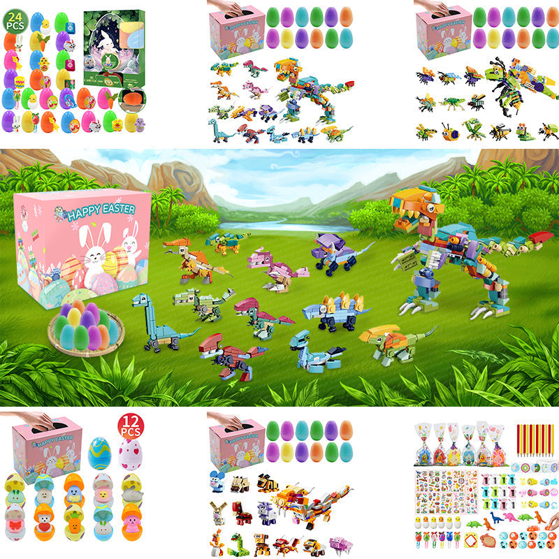 Frendorf | 12 Stück Aufziehspielzeug vorgefüllte Ostereier