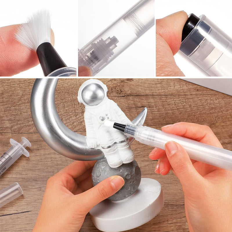 Multifunktionaler nachfüllbarer Touch-up-Farbstift Pinsel