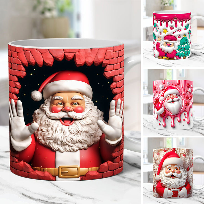 Frendorf | 3D Weihnachten Aufgeblasene Tasse Wrap