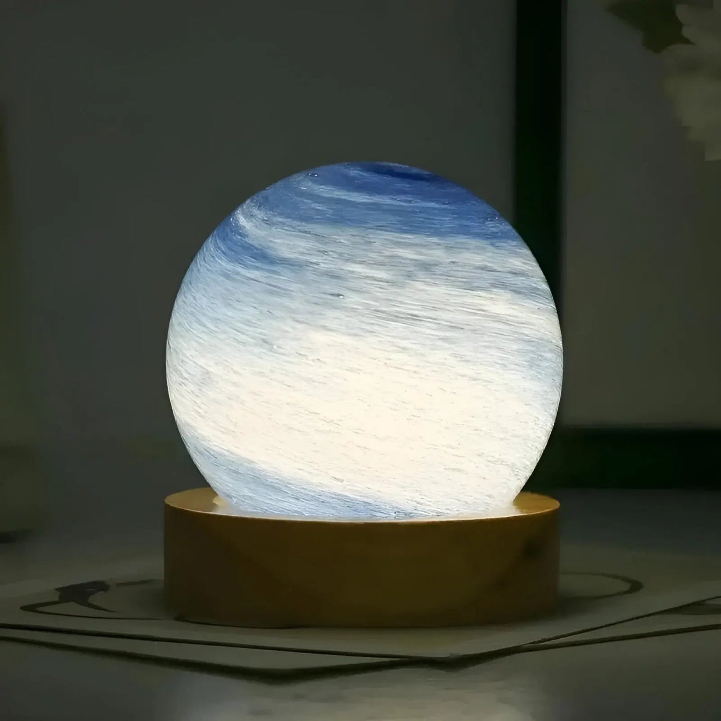 Frendorf | Jensen 3D Glas Mini Rumplanet Lampe