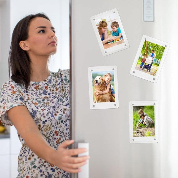 Frendorf | Magnetische Fot rahmen für den Kühlschrank (5 Stk)