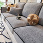 Lineare Moderne Stretch Chenille Vollumhüllung Couchbezug