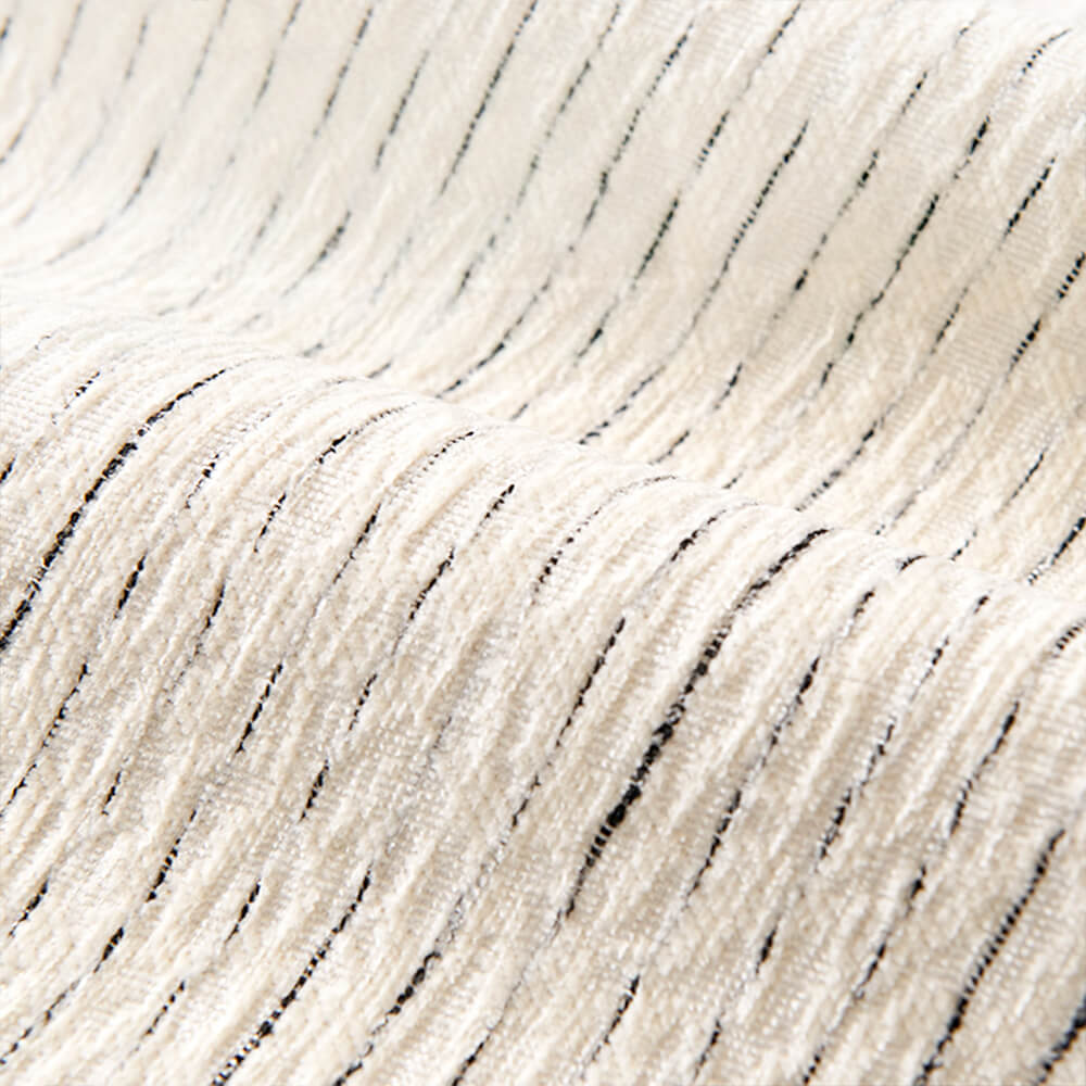 Lineare Moderne Stretch Chenille Vollumhüllung Couchbezug