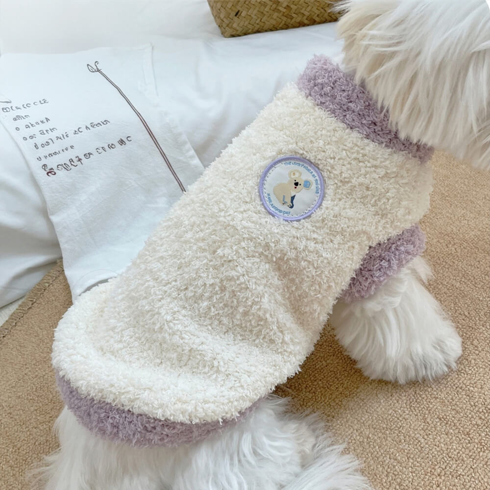 Weicher Flauschiger Hundepullover - Gemütlicher und süßer Fleece in 4 Farben