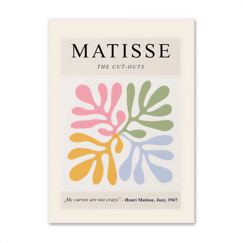 Matisse Cut-out Leinwandposter