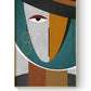 Faces II Geometrische Leinwanddrucke