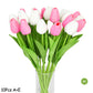 Mode-Tulpen Kunstblumen Für wartungsfreie kreative Wohnkultur Florale Displays Für Wohnzimmer Esszimmer Nordic Home Dekoration