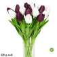 Mode-Tulpen Kunstblumen Für wartungsfreie kreative Wohnkultur Florale Displays Für Wohnzimmer Esszimmer Nordic Home Dekoration