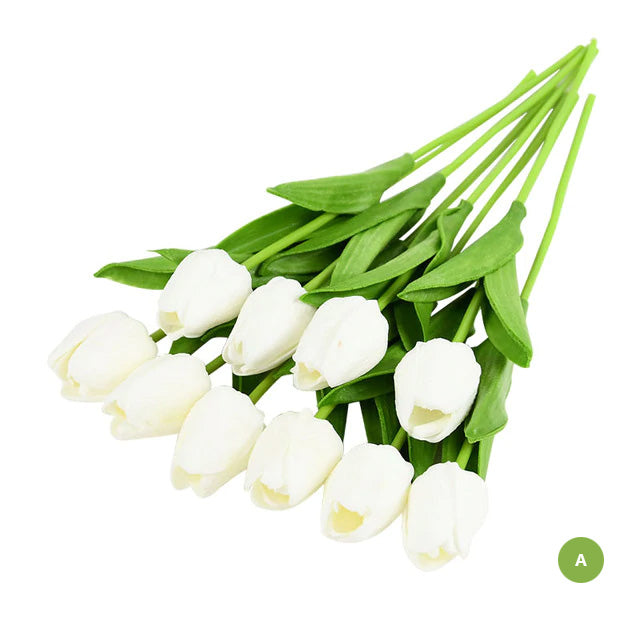 Mode-Tulpen Kunstblumen Für wartungsfreie kreative Wohnkultur Florale Displays Für Wohnzimmer Esszimmer Nordic Home Dekoration