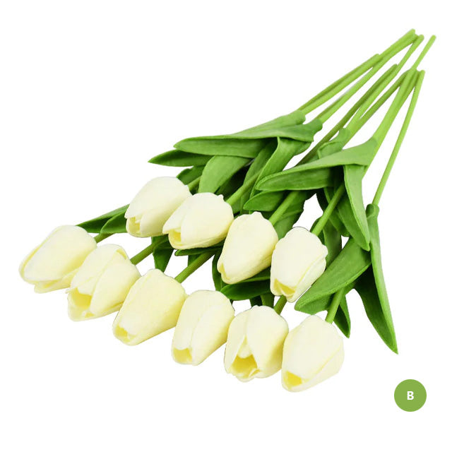 Mode-Tulpen Kunstblumen Für wartungsfreie kreative Wohnkultur Florale Displays Für Wohnzimmer Esszimmer Nordic Home Dekoration