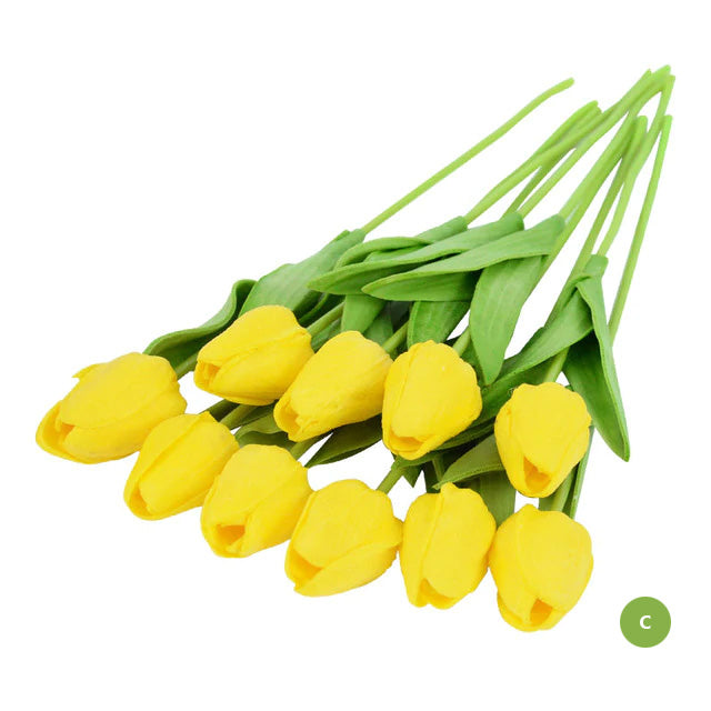 Mode-Tulpen Kunstblumen Für wartungsfreie kreative Wohnkultur Florale Displays Für Wohnzimmer Esszimmer Nordic Home Dekoration