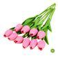 Mode-Tulpen Kunstblumen Für wartungsfreie kreative Wohnkultur Florale Displays Für Wohnzimmer Esszimmer Nordic Home Dekoration