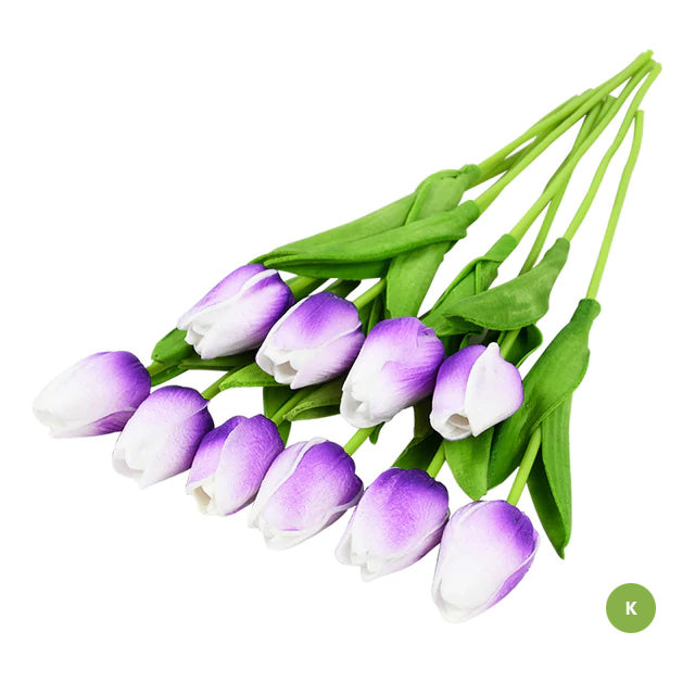 Mode-Tulpen Kunstblumen Für wartungsfreie kreative Wohnkultur Florale Displays Für Wohnzimmer Esszimmer Nordic Home Dekoration