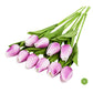 Mode-Tulpen Kunstblumen Für wartungsfreie kreative Wohnkultur Florale Displays Für Wohnzimmer Esszimmer Nordic Home Dekoration