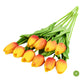 Mode-Tulpen Kunstblumen Für wartungsfreie kreative Wohnkultur Florale Displays Für Wohnzimmer Esszimmer Nordic Home Dekoration