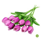 Mode-Tulpen Kunstblumen Für wartungsfreie kreative Wohnkultur Florale Displays Für Wohnzimmer Esszimmer Nordic Home Dekoration