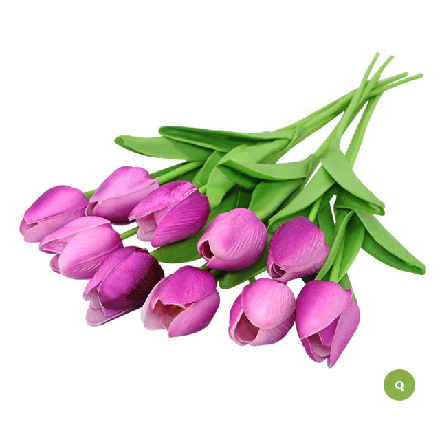 Mode-Tulpen Kunstblumen Für wartungsfreie kreative Wohnkultur Florale Displays Für Wohnzimmer Esszimmer Nordic Home Dekoration