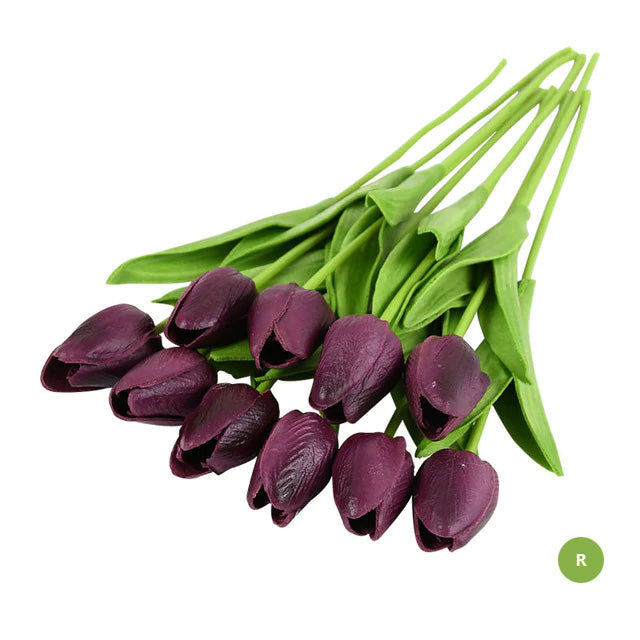 Mode-Tulpen Kunstblumen Für wartungsfreie kreative Wohnkultur Florale Displays Für Wohnzimmer Esszimmer Nordic Home Dekoration