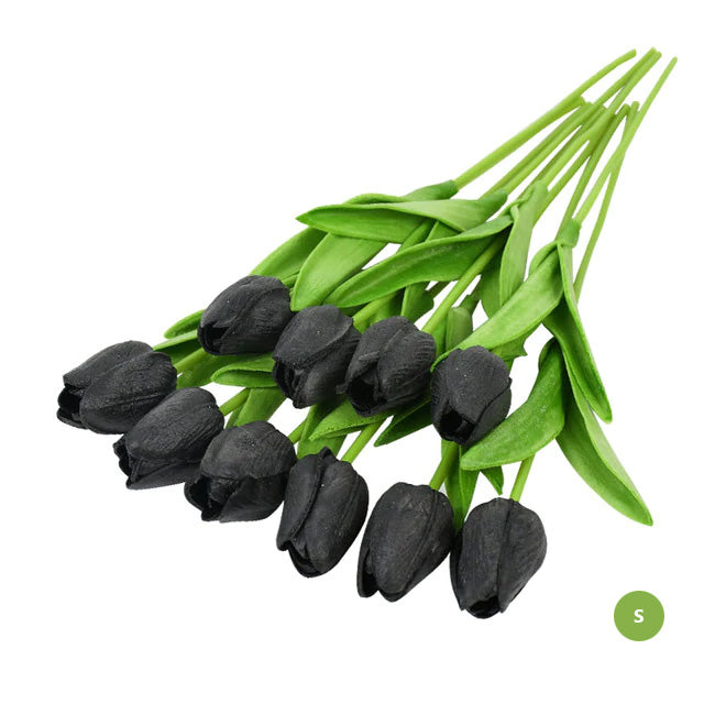 Mode-Tulpen Kunstblumen Für wartungsfreie kreative Wohnkultur Florale Displays Für Wohnzimmer Esszimmer Nordic Home Dekoration