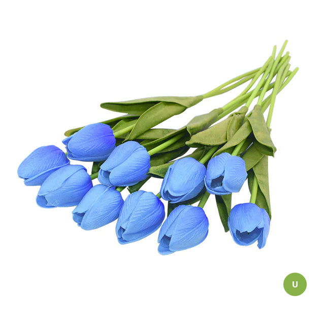 Mode-Tulpen Kunstblumen Für wartungsfreie kreative Wohnkultur Florale Displays Für Wohnzimmer Esszimmer Nordic Home Dekoration