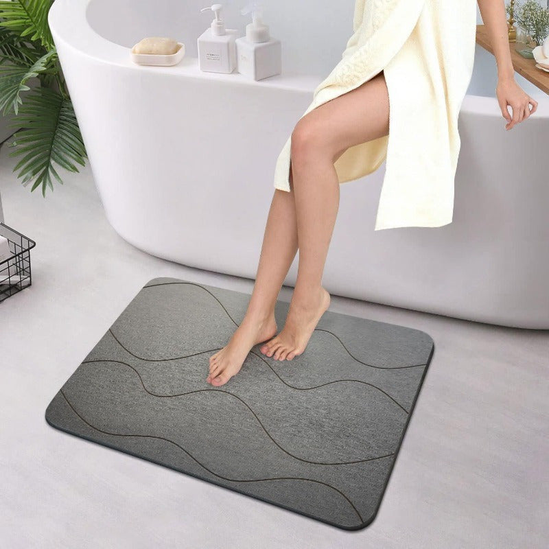 Feline Weiche Badematte – Luxuriöser Komfort & schnelle Wasseraufnahme mit Anti-Rutsch-Design
