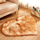 Flauschiger Teppich In Herzform
