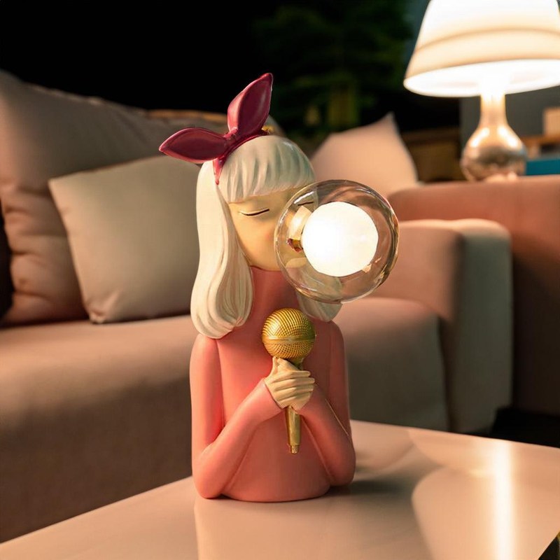 Frendorf | Fleur - Verspielte Tischlampe mit einzigartigen Figurenentwürfen und energieeffizienter LED-Beleuchtung