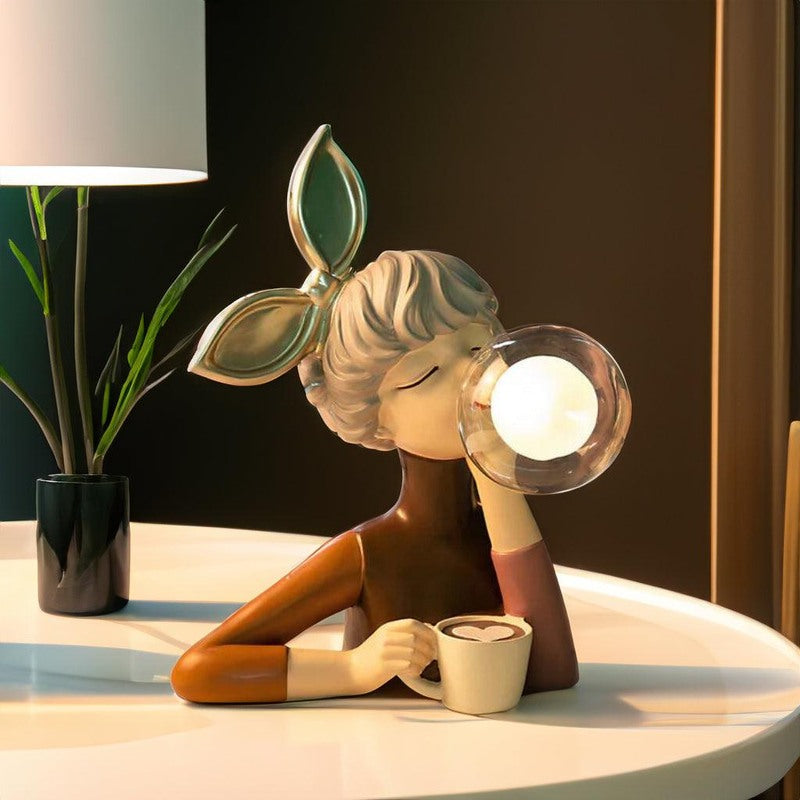 Frendorf | Fleur - Verspielte Tischlampe mit einzigartigen Figurenentwürfen und energieeffizienter LED-Beleuchtung