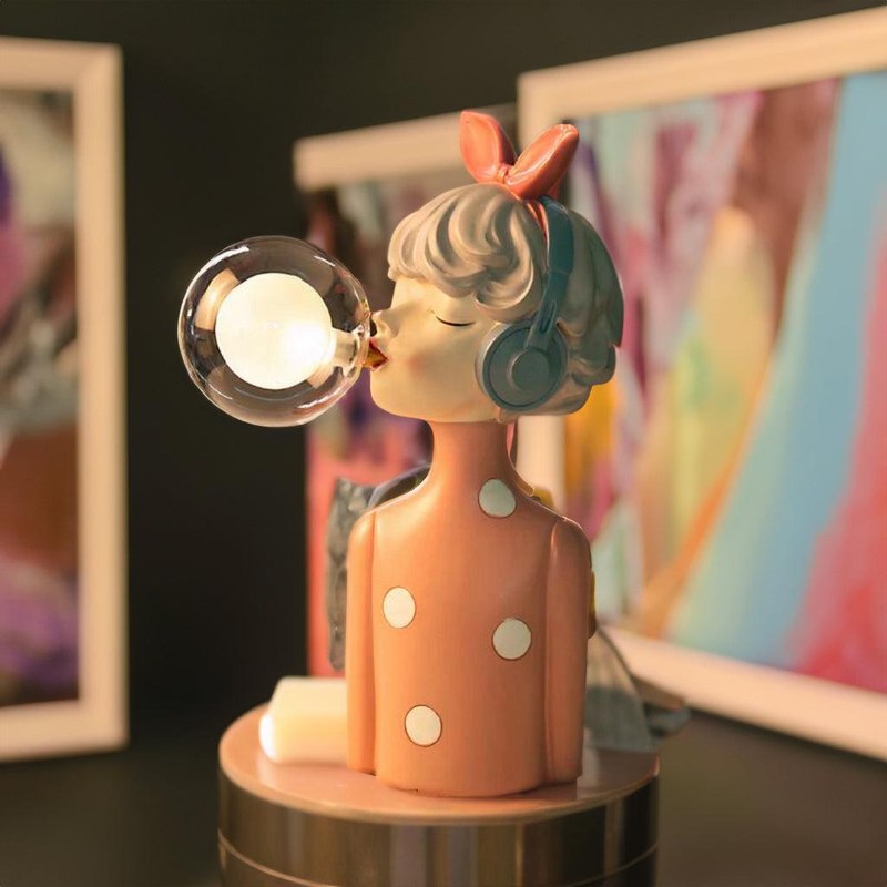 Frendorf | Fleur - Verspielte Tischlampe mit einzigartigen Figurenentwürfen und energieeffizienter LED-Beleuchtung