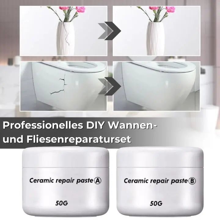 Frendorf | Fliesen Reparaturpaste – Risse und Absplitterungen in Minuten verschwinden lassen
