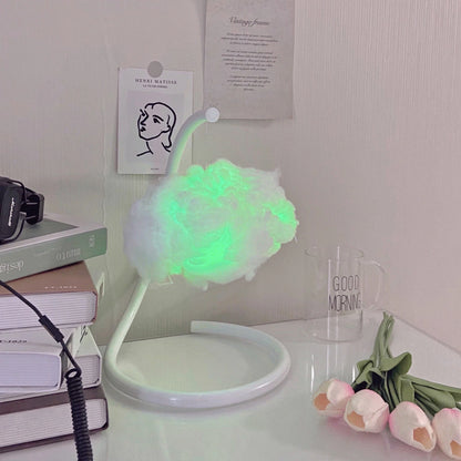 Schwebende Wolkenlampe