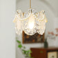 Frendorf | LumiPetal Glas Pendelleuchte | Florales Design | Elegante Beleuchtung | Deko für Zuhause