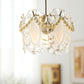 Frendorf | LumiPetal Glas Pendelleuchte | Florales Design | Elegante Beleuchtung | Deko für Zuhause