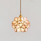 Frendorf | PetalGlow Glasblütenblatt-Pendelleuchte | Nordischer Stil | Elegantes Design für Ess- & Wohnzimmer