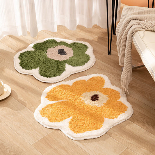 Blumen Dekoration Teppich
