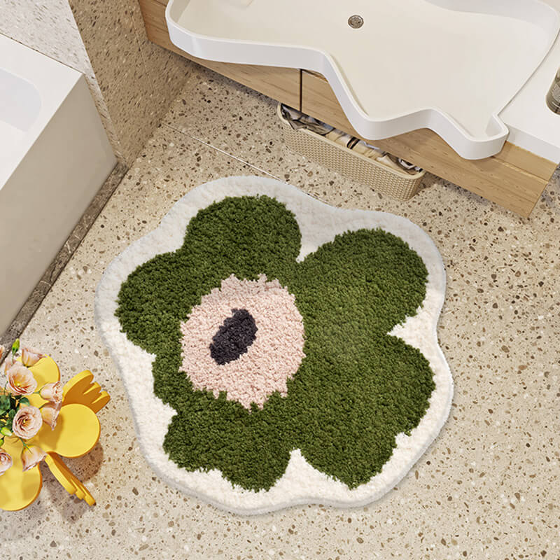 Blumen Dekoration Teppich