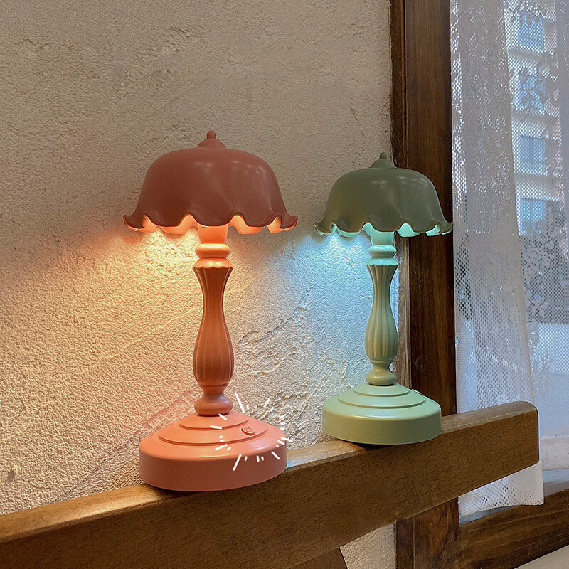 Blumen Curling Nachtlampe