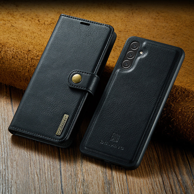 Frendorf | 2 in 1 abnehmbare Flip-Ledertasche für Samsung Galaxy
