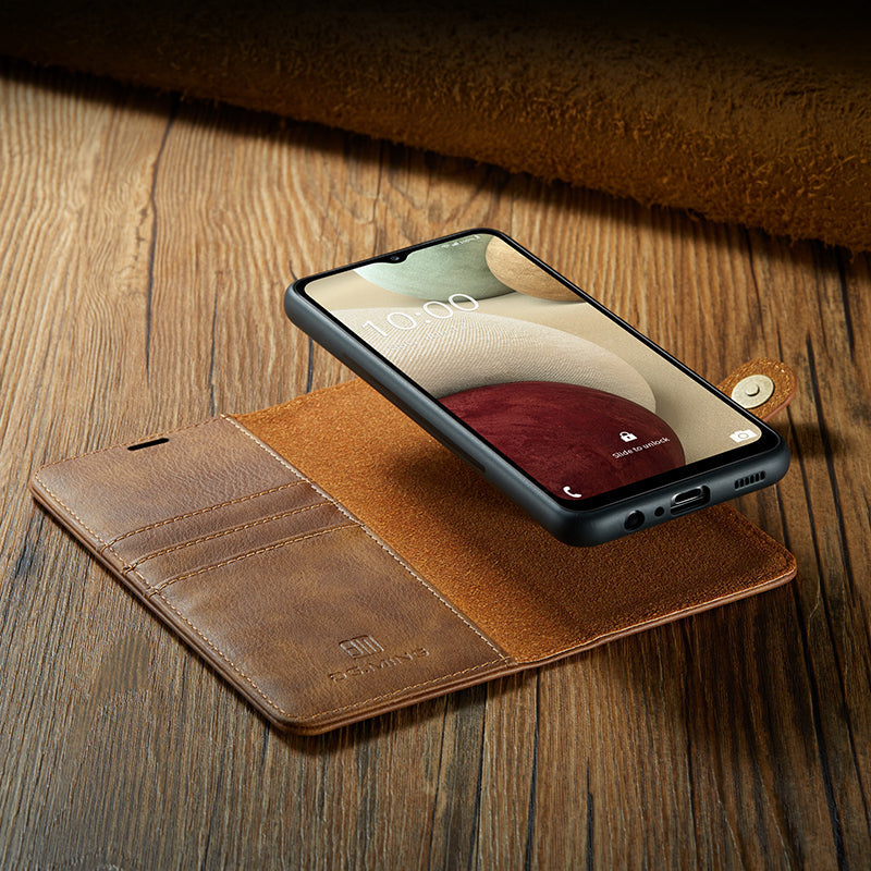 Frendorf | 2 in 1 abnehmbare Flip-Ledertasche für Samsung Galaxy