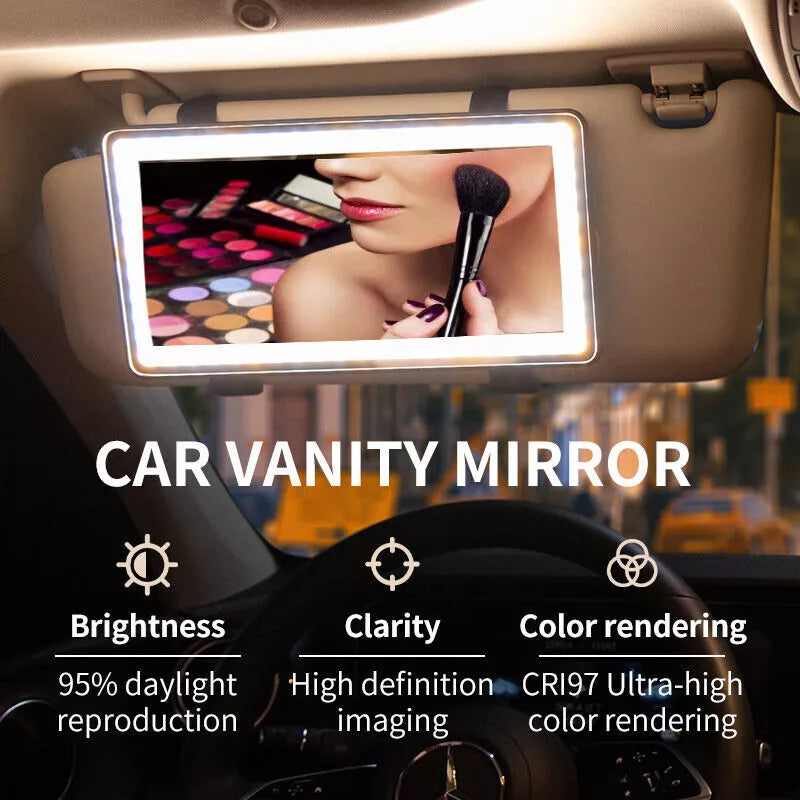 Frendorf | Auto Sonnenblende LED Kosmetikspiegel