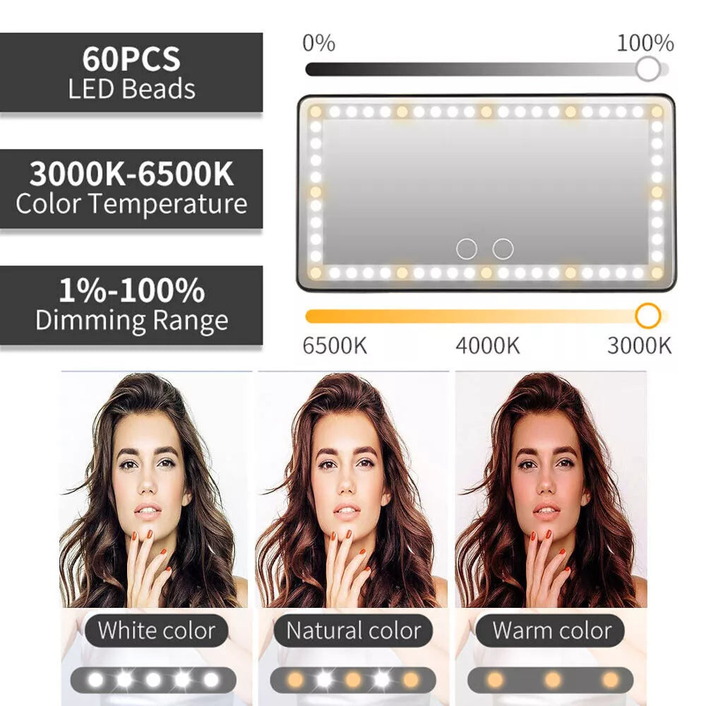 Frendorf | Auto Sonnenblende LED Kosmetikspiegel