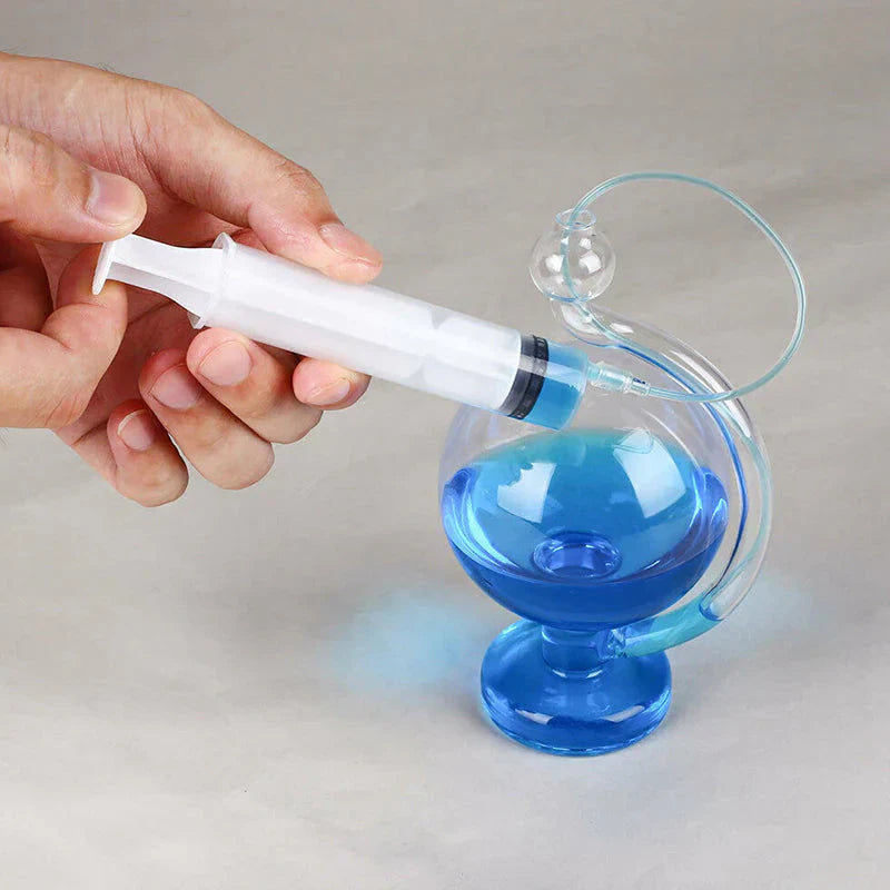 Royaleva Glas Wettervorhersage Flasche Barometer - Stilvoller Desktop Wettervorhersager und Dekor
