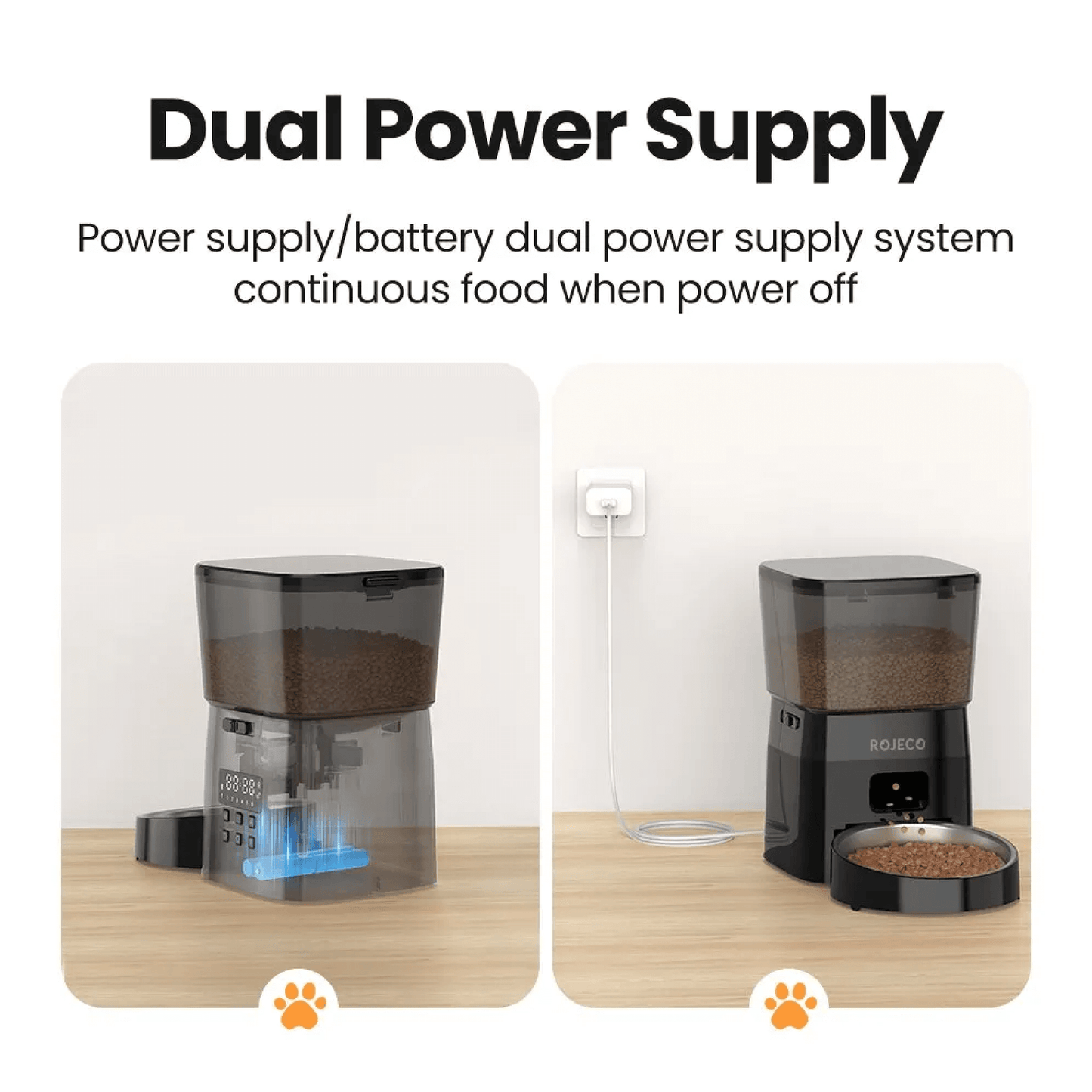 Frendorf | Automatischer Futterspender für Hunde mit Timer