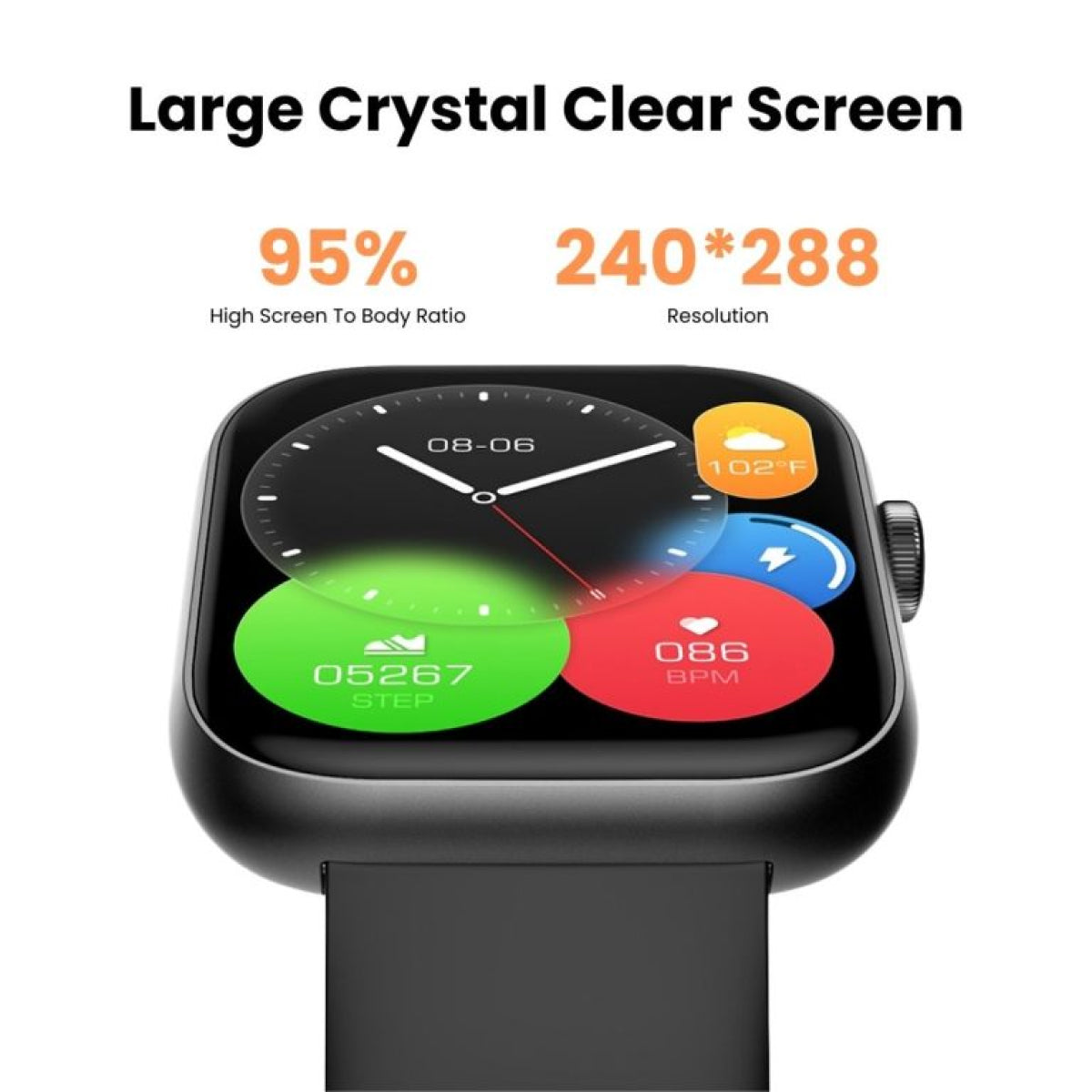 Frendorf | Edition 2024 Smartwatch für Frauen - Fitness Smartwatch für Android - Stilvolles tragbares Gerät für Mädchen & Jugendliche