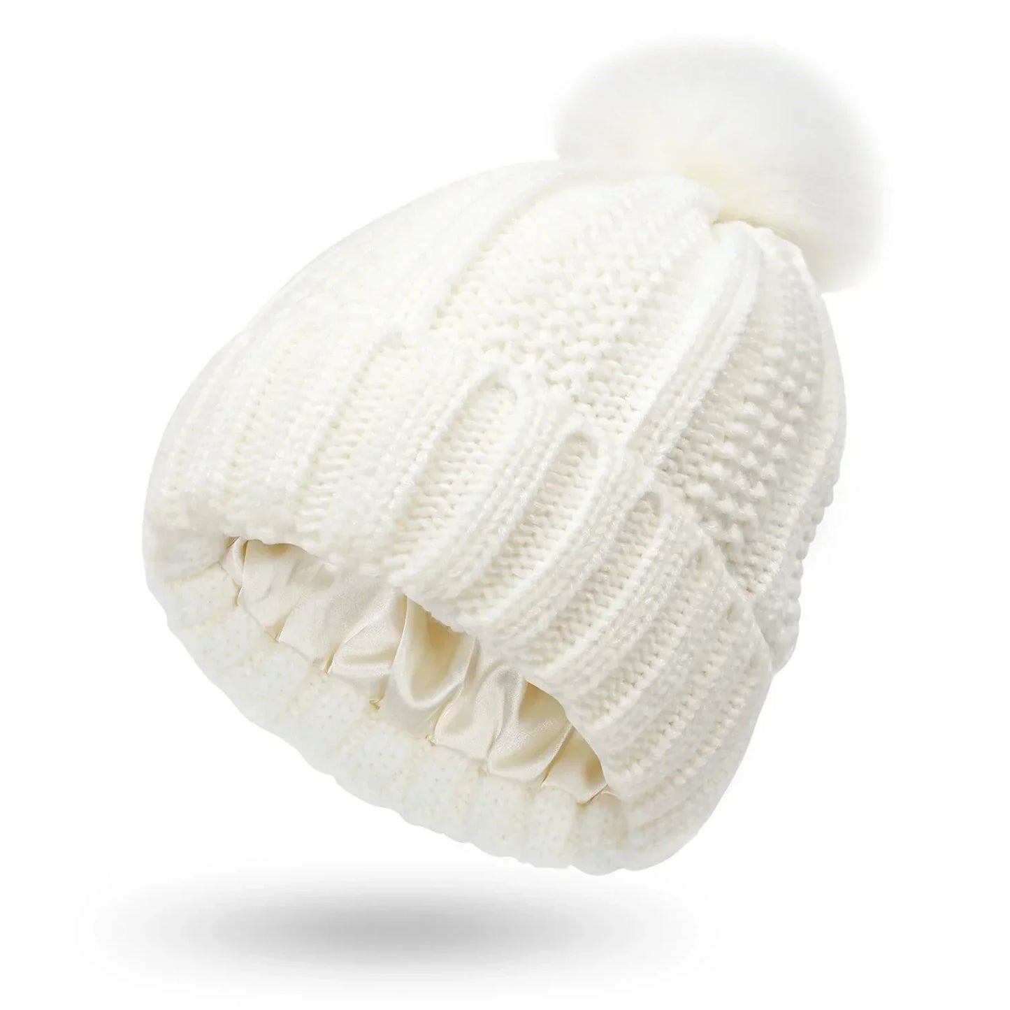Frendorf | Satin Gefütterte Strickmütze