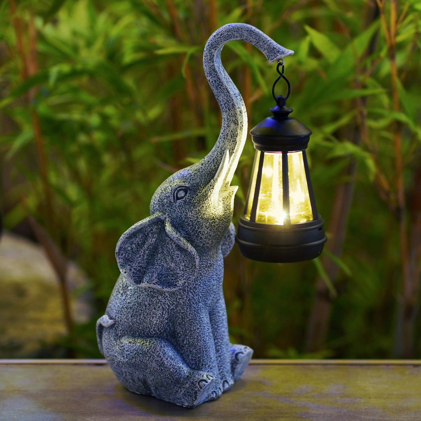 Frendorf | EleGlow Sanfter Elefant LED Lampe | Kinderzimmer Deko | Nachtlicht