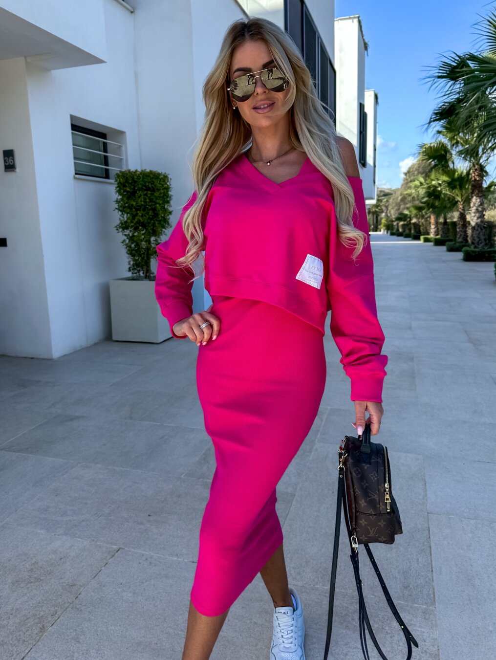 Frendorf | Mirela -  Casual Sweatshirt und Kleid Set