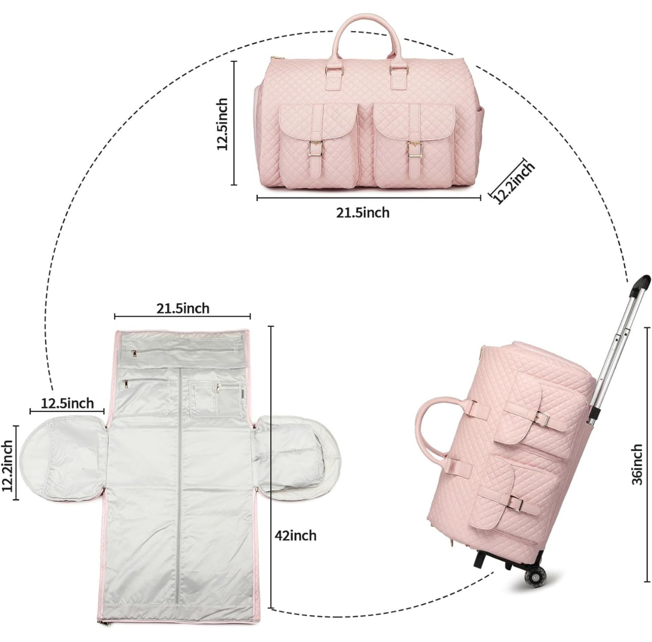 Frendorf | EasyPack | Umwandelbare Reisetasche